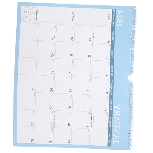 Uonlytech Wandkalender Hängender Terminkalender Für Zuhause Schule Und Büro Mit Glatter Oberfläche Zur Planung Und Zielsetzung Leerer Felder von Uonlytech