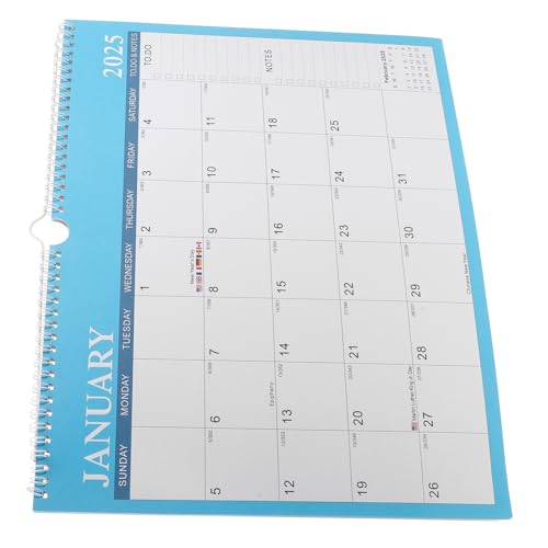 Uonlytech Wandkalender Zeitplan Notizen Hängender Bürokalender Heimkalender Büro Wandkalender Zeitplan Kalender Für Wandkalender Monatskalender Planer Jahres Wandkalender Papier von Uonlytech
