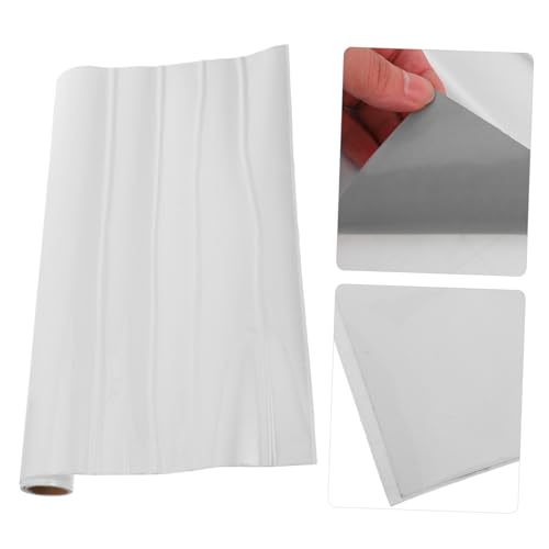 Uonlytech Weiche Whiteboard-wandaufkleber Aufkleber Radiergummi-tafel Für Die Wand Trockener Löschungspapier Whiteboard -aufkleber Trocken Abwischbarer Aufkleber Große Weiße Tafel Weiß Pvc von Uonlytech