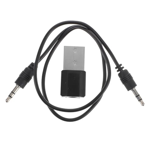 Uonlytech Wireless USB Audio Empfänger Autoadapter Aux Ausgang Für Home Stereo Lautsprecher Und Verstärker Schwarz Für Kabellose Audiolösungen Im Auto Und Zuhause von Uonlytech