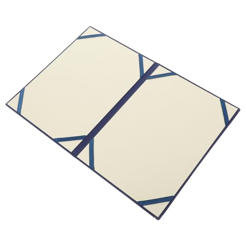 Uonlytech Zertifikatshülle dokumentieren Die Hochzeit Abdeckung Schule Urkundenhülle aus Papier Papier-Award-Cover zertifikat papier ordner Zertifikatumschlag zertifikat diplom inhaber Blau von Uonlytech