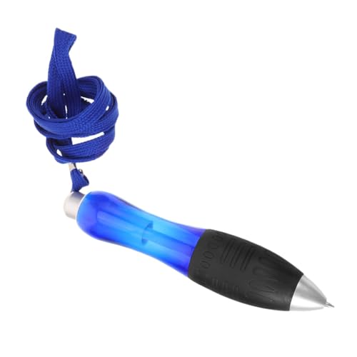 Uonlytech fetter Stift Kugelschreiber mit feiner Spitze Kugelschreiber drücken Kugelschreiber blau Multifunktions-Kugelschreiber gewichtete Stifte Plastik Blue von Uonlytech
