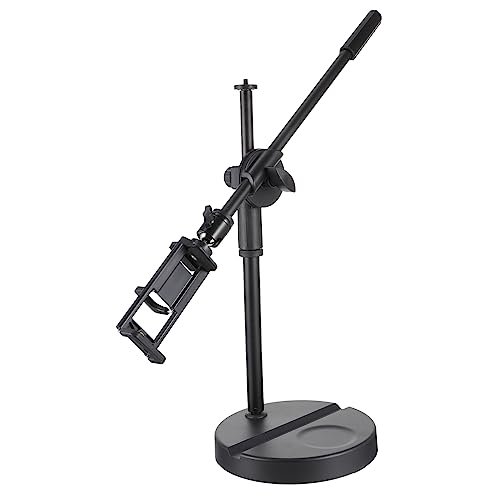 Uonlytech handyhalter für Stand Handy, Mobiltelefon Inhaber Telefonstativ Einstellbarer Telefonhalter Telefonständer zum Filmen Live -Mobiltelefonhalterung Edelstahl Black Uonlytech handyhalter für Stand Handy, Mobiltelefon Inhaber Telefonstativ Einstellbarer Telefonhalter Telefonständer zum Filmen Live -Mobiltelefonhalterung Edelstahl Black von Uonlytech