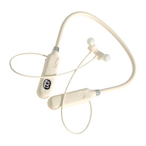 Uonlytech -kopfhörer Freisprecheinrichtung Mikrofon-Headset-stütze Laufende Ohrstöpsel Drahtloses Headset Kabellose Nackenbügel-kopfhörer Kieselgel Beige Uonlytech -kopfhörer Freisprecheinrichtung Mikrofon-Headset-stütze Laufende Ohrstöpsel Drahtloses Headset Kabellose Nackenbügel-kopfhörer Kieselgel Beige von Uonlytech