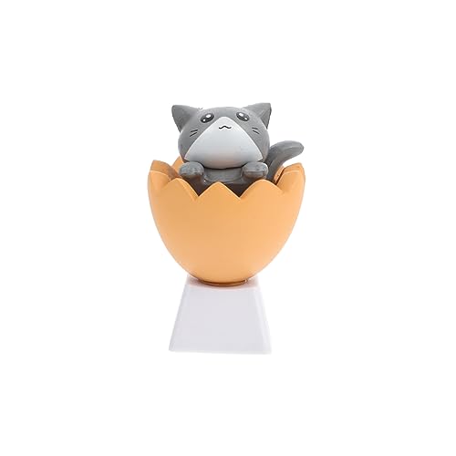Uonlytech mechanische Tastatur tastenkappe Abdeckung Ersatz benutzerdefinierte Tastenkappe hinterleuchtet Hallo Schlüssel Mechanical keycaps keycap Sets Tastenkappen Tastaturzubehör pbt Grey von Uonlytech