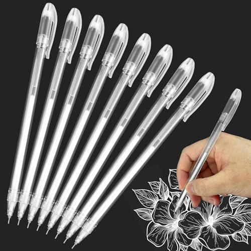 Uoww Gelstifte Weiß 8 Stück Weißer Stift 0,6mm Spitze Acrylstifte Marker Stifte Weiße Highlight Skizzieren Stifte für Schwarzes Papier Scrappingbook Gästebuch Kunstdesign Zeichnung Uoww Gelstifte Weiß 8 Stück Weißer Stift 0,6mm Spitze Acrylstifte Marker Stifte Weiße Highlight Skizzieren Stifte für Schwarzes Papier Scrappingbook Gästebuch Kunstdesign Zeichnung von Uoww