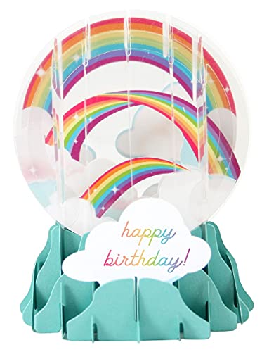 Up With Paper Kugel Form Karte Geburtstag Grußkarte PopShot Regenbogen 9x13cm Up With Paper Kugel Form Karte Geburtstag Grußkarte PopShot Regenbogen 9x13cm von Up With Paper