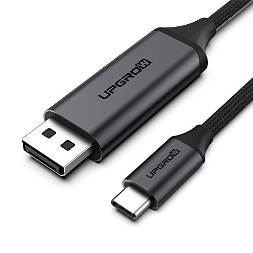 Upgrow USB C to DisplayPort Cable - 4K@60Hz 4FT for Home Office, USB C to DP Cable, Compatible with MacBook Pro/Air, iPad Pro with USB-C port laptops/phones von Upgrow