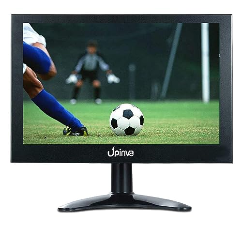 Upinva CCTV Monitor für kleine HDMI-Monitore 10,1 Zoll mit USB AV VGA BNC Port Sichere Überwachung für Heimbüros HD 1280x800 Bildschirm mit eingebautem Lautsprecher von Upinva