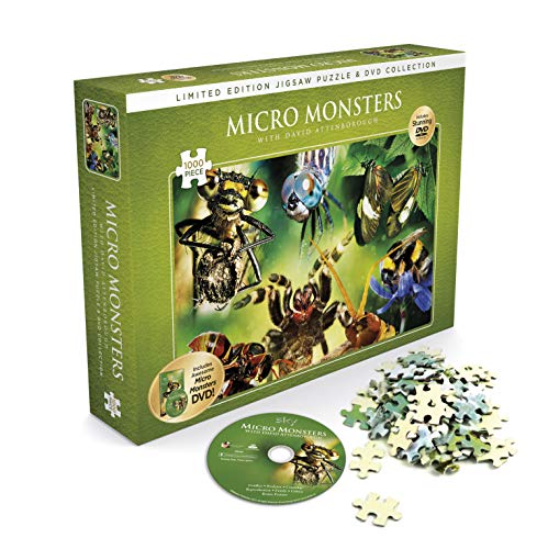 David Attenborough's Micro Monsters 1,000 piece Jigsaw puzzle & DVD von Uplands Media