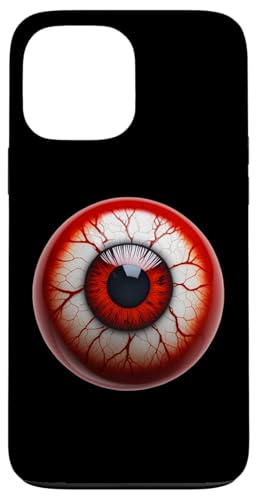 Augapfel Lustiger Gruseliger Blut Shot Halloween Augapfel Hülle für iPhone 13 Pro Max von Uplifting