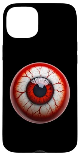 Augapfel Lustiger Gruseliger Blut Shot Halloween Augapfel Hülle für iPhone 15 Plus von Uplifting