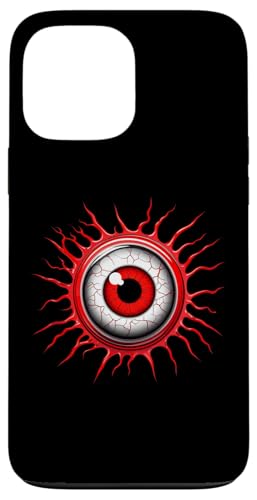 Augapfel Scary Red Veins Augapfel Hülle für iPhone 13 Pro Max von Uplifting