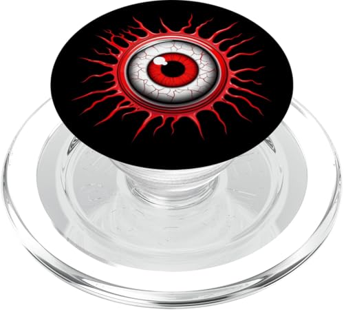 Augapfel Scary Red Veins Augapfel PopSockets PopGrip für MagSafe von Uplifting