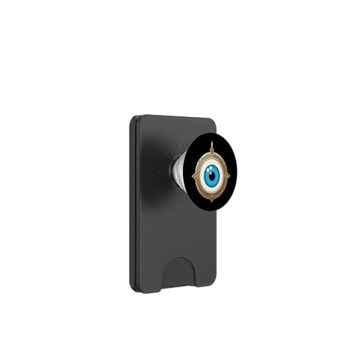 Ein Evil Eye Augapfel PopSockets PopWallet für MagSafe Ein Evil Eye Augapfel PopSockets PopWallet für MagSafe von Uplifting