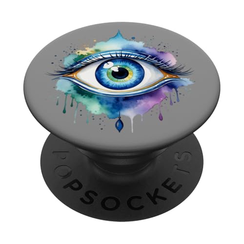 Evil Eye Augapfel PopSockets Klebender PopGrip von Uplifting