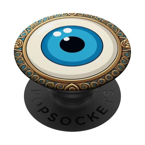 Evil Eye Augapfel PopSockets Klebender PopGrip von Uplifting