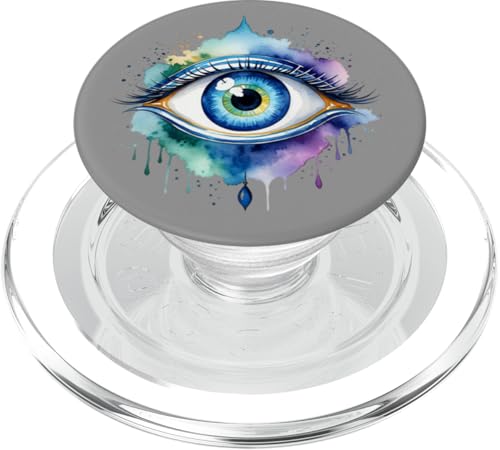 Evil Eye Augapfel PopSockets PopGrip für MagSafe von Uplifting