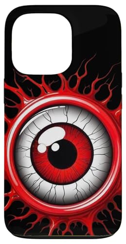 Eyeball Lustiger gruseliger Halloween-Augapfel Hülle für iPhone 13 Pro von Uplifting