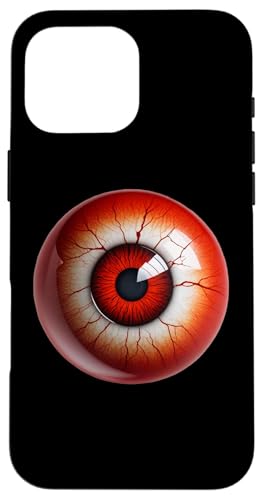 Eyeball Lustiger gruseliger Halloween-Augapfel Hülle für iPhone 16 Pro Max von Uplifting