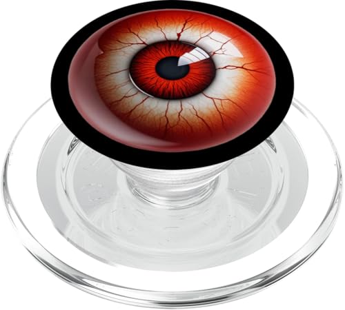 Eyeball Lustiger gruseliger Halloween-Augapfel PopSockets PopGrip für MagSafe von Uplifting