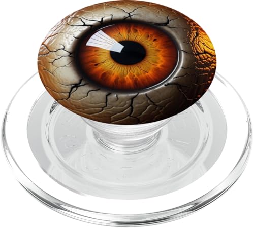 Eyeball Lustiger gruseliger Halloween-Augapfel PopSockets PopGrip für MagSafe von Uplifting