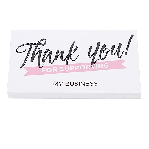 Uplory 150PCS Thank You Cards Offset Paper Cards Gift Cards English Five Star Cards Graduation Season Student Gifts (C) von Uplory