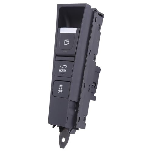 Schalter Handbremse Bedieneinheit Mittelkonsole Motor Start Stopp Handbremsschalter Knopf Multifunktionsschalter Kompatibel für PASSAT 36 3C B7 CC Ersetzt 3AB927137 3AD927137 von Uposao