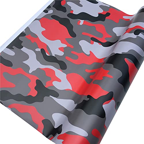 Uposao Camouflage Vinylfolie, 152cmx50cm Selbstklebende Tarnung Fahrzeug Lackschutzfolie, Schutzfolie DIY Vinyl Autoaufkleber für Auto, Motorrad, Fahrrad, Rot Uposao Camouflage Vinylfolie, 152cmx50cm Selbstklebende Tarnung Fahrzeug Lackschutzfolie, Schutzfolie DIY Vinyl Autoaufkleber für Auto, Motorrad, Fahrrad, Rot von Uposao