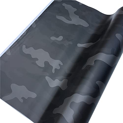 Uposao Camouflage Vinylfolie, 152cmx50cm Selbstklebende Tarnung Fahrzeug Lackschutzfolie, Schutzfolie DIY Vinyl Autoaufkleber für Auto, Motorrad, Fahrrad, Schwarz Uposao Camouflage Vinylfolie, 152cmx50cm Selbstklebende Tarnung Fahrzeug Lackschutzfolie, Schutzfolie DIY Vinyl Autoaufkleber für Auto, Motorrad, Fahrrad, Schwarz von Uposao