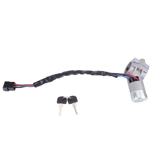 Zündschlossschalter mit Schlüsselsatz Kompatibel für Fiat Ducato 280 290 A112 128 127 Ersetzt 7555388 von Uposao