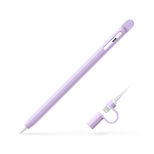 UPPERCASE Designs NimbleSleeve - Custodia protettiva in Silicone per Apple Pencil 1 Premio per iPad Apple Pencil Solo 1a generazione (Lavanda) von Uppercase