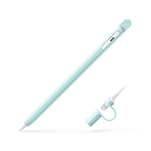 UPPERCASE Designs NimbleSleeve - Custodia protettiva in Silicone per Apple Pencil 1 Premio per iPad Apple Pencil Solo 1a generazione (Menta) von Uppercase