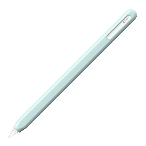 UPPERCASE Designs NimbleSleeve – Prämie Apple Pencil 2 Schutzhülle aus Silikon, nur für iPad Apple Pencil 2nd Generation (Minze) von Uppercase