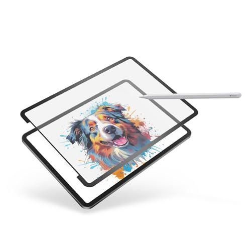 UPPERCASE GhostPaper™ Air mit Air-ttach™ Befestigungstechnologie Premium Paper Feel Schreiben Skizzieren Oberfläche Displayschutzfolie für iPad (1, iPad Air/Pro 10.9/11.0 Zoll) von Uppercase