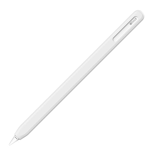 Uppercase Designs NimbleSleeve – Prämie Apple Pencil 2 Schutzhülle aus Silikon, nur für iPad Apple Pencil 2nd Generation (Weiss) von Uppercase
