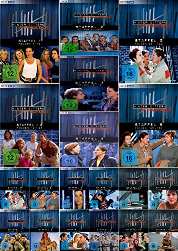 Hinter Gittern - der Frauenknast: Staffel 1 - 16 komplett im Set - Deutsche Originalware [92 DVDs] von Upperizon