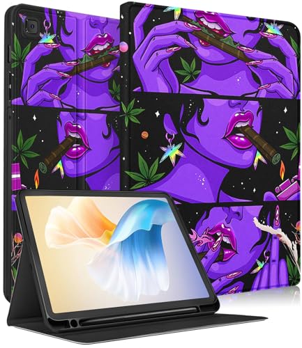 Uppuppy Schutzhülle für Samsung Galaxy Tab S6 Lite, 26,7 cm (10,4 Zoll), Kinder, niedlich, Mädchen, Mädchen, cool, ästhetisch, hübsch, Teenager, einzigartiges Design, Tablet-Abdeckung für Samsung S6 von Uppuppy