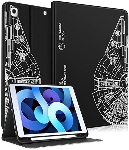 Uppuppy Schutzhülle für iPad 9./8./7. Generation, 10.2 Zoll, Mädchen, niedlich, Jungen, Kinder, Folio, Smart Cover mit Stifthalter, cooles Design, Herren, Teenager, Gen, A2602 A2270 A270 A27 A27 A219 von Uppuppy