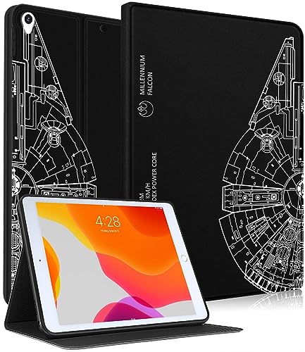 Uppuppy Schutzhülle für iPad Air 3. Generation, für Apple iPad Pro 10,5 Zoll Hülle Niedlich Kinder Jungen Frauen Teenager Mädchen Cool Männer Folio Einzigartiges Schwarz Einzigartiges Design Cover für von Uppuppy