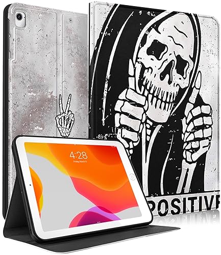 Uppuppy iPad-Schutzhülle für 5. / 6. Generation, Air 1. / 2. Generation, Pro 9,7 Zoll – niedliches Folio-Cover für Kinder, Jungen, Frauen, Teenager, Mädchen, mit lustigem Skelett-Design Uppuppy iPad-Schutzhülle für 5. / 6. Generation, Air 1. / 2. Generation, Pro 9,7 Zoll – niedliches Folio-Cover für Kinder, Jungen, Frauen, Teenager, Mädchen, mit lustigem Skelett-Design von Uppuppy
