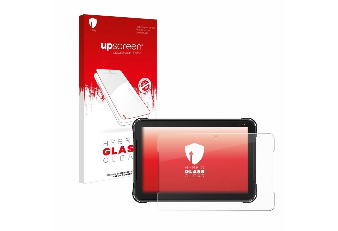 upscreen flexible Panzerglasfolie für Urovo P8100P 10 Tablet, Displayschutzglas, Schutzglas Glasfolie klar" von Upscreen