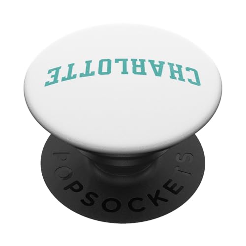 Upside Down Stadtname Charlotte PopSockets Klebender PopGrip Upside Down Stadtname Charlotte PopSockets Klebender PopGrip von Upside Down Cities Graphics Collection
