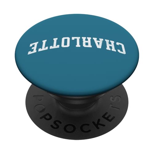 Upside Down Stadtname Charlotte PopSockets Klebender PopGrip Upside Down Stadtname Charlotte PopSockets Klebender PopGrip von Upside Down Cities Graphics Collection