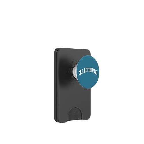 Upside Down Stadtname Charlotte PopSockets PopWallet für MagSafe Upside Down Stadtname Charlotte PopSockets PopWallet für MagSafe von Upside Down Cities Graphics Collection