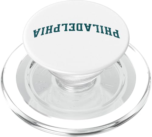 Upside Down Stadtname Philadelphia PopSockets PopGrip für MagSafe Upside Down Stadtname Philadelphia PopSockets PopGrip für MagSafe von Upside Down Cities Graphics Collection