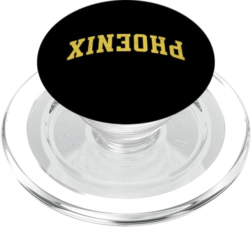 Upside Down Stadtname Phoenix PopSockets PopGrip für MagSafe Upside Down Stadtname Phoenix PopSockets PopGrip für MagSafe von Upside Down Cities Graphics Collection