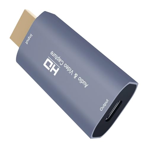 Uqezagpa 4K HDTV auf USB C Videoaufnahmekarte 1080P 60HZ Streaming Video Recorder mit Typ C Adapter für Fenster Uqezagpa 4K HDTV auf USB C Videoaufnahmekarte 1080P 60HZ Streaming Video Recorder mit Typ C Adapter für Fenster von Uqezagpa