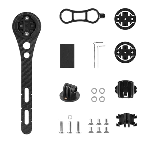 Uqezagpa Kohlenstofffasern Fahrrad HandlBar Computer Mount Cycling Tachometer Unterstützen Fahrrad Computerhalter Uqezagpa Kohlenstofffasern Fahrrad HandlBar Computer Mount Cycling Tachometer Unterstützen Fahrrad Computerhalter von Uqezagpa