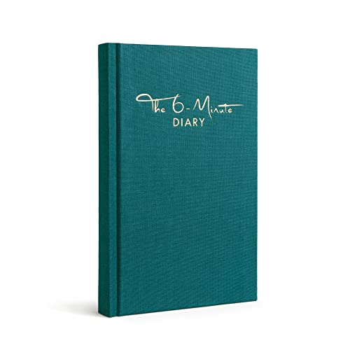 The 6-Minute Diary (6-Minuten-Tagebuch auf Englisch) | Gratitude journal, manifestation journal | Journaling for more mental health, self care & mindfulness von UrBestSelf